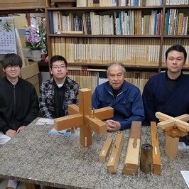 伝統建築技術の特別研修（建築工学科）