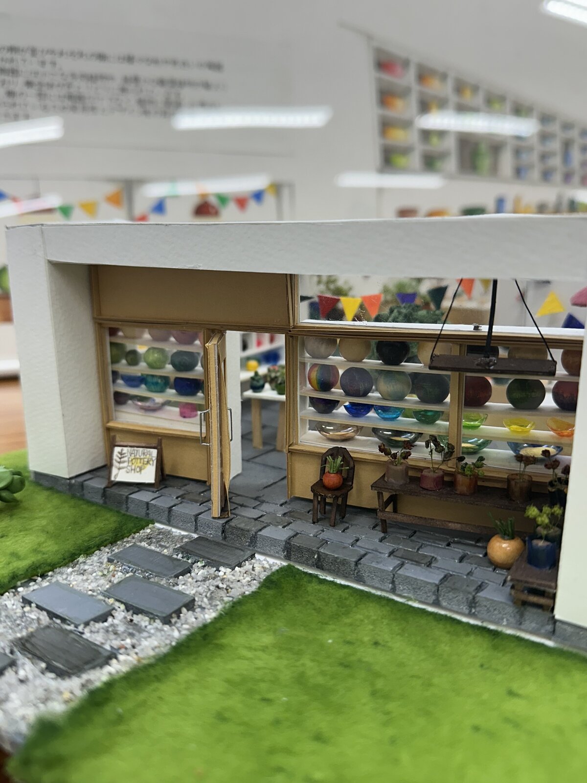 授業課題|店舗デザイン:NATURAL POTTERY SHOP