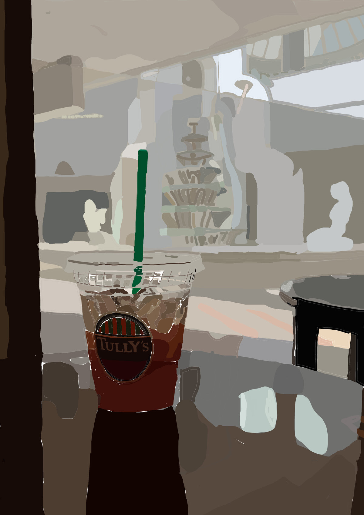 実学実習_TULLY'S COFFEE｜2025年度【入賞】南町田グランベリーパーク駅店 -TULLY'S COFFEE- にて展示